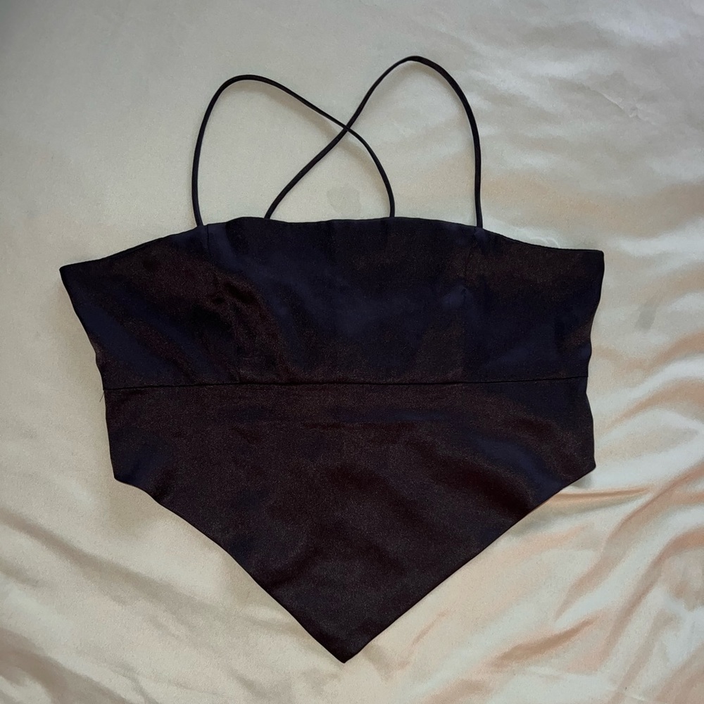 new silk top